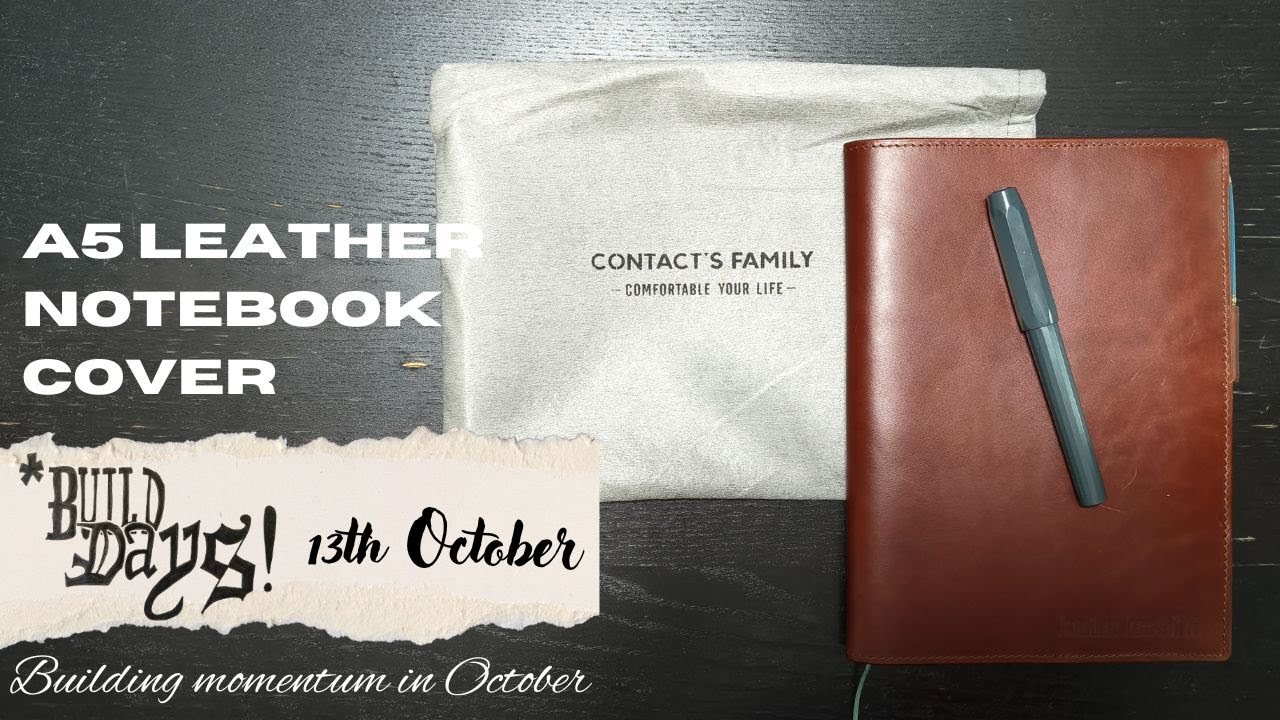 A Budget A5 Leather Notebook Cover