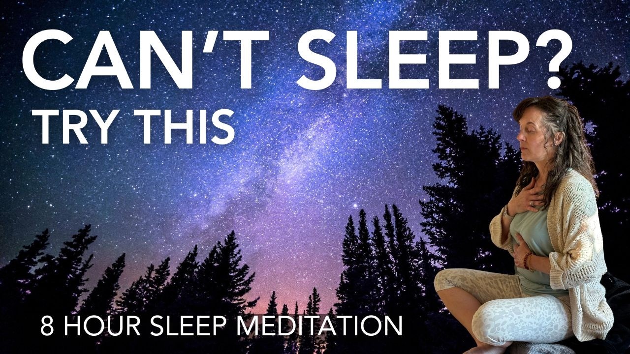 8 Hour Deep Sleep Meditation | Fall Asleep & Stay Asleep All Night #sleep #sleepmeditation #rest