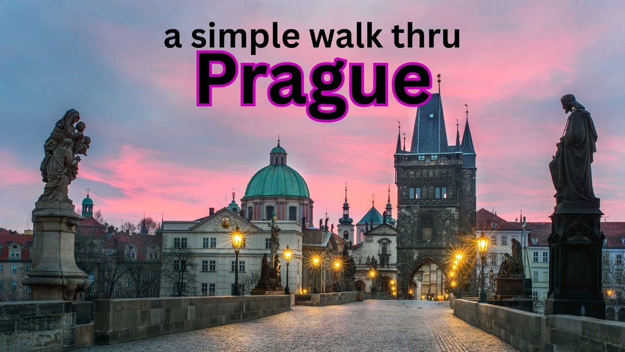 A Simple Relaxing Walk Through Prague Czechia