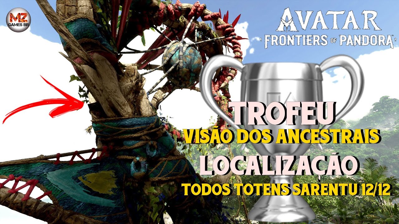 AVATAR: FRONTIERS OF PANDORA | Localização de Todos TOTENS SARENTU + Troféu: VISÃO DOS ANCESTRAIS