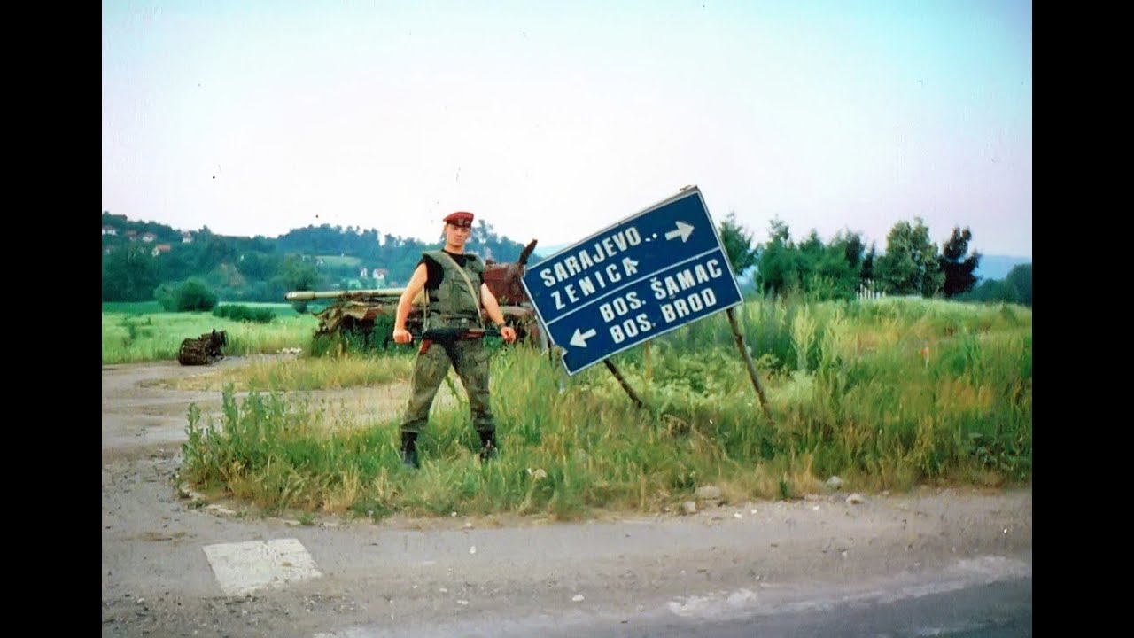 reportaż o mnie (misja IFOR, Bośnia 1996r.)