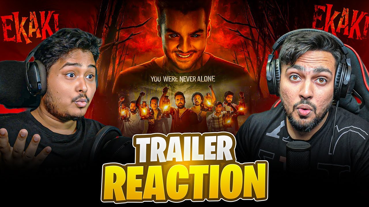Ekaki Official Trailer REACTION 🔥😱 | Ashish Chanchlani | ACV Studios | Desi Bros TV