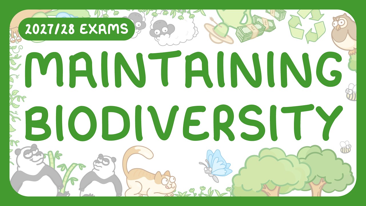 GCSE Biology - Maintaining Biodiversity | Reducing Environment Impact (2026/27 exams)