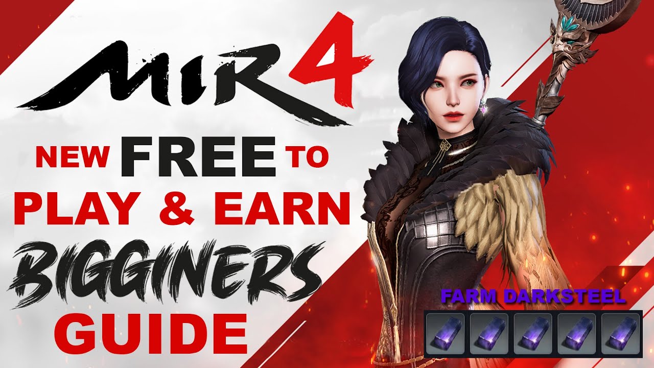 MIR4 HOW TO START PLAYING (HOTTEST NEW FREE TO PLAY AND EARN) BEGINNERS GUIDE