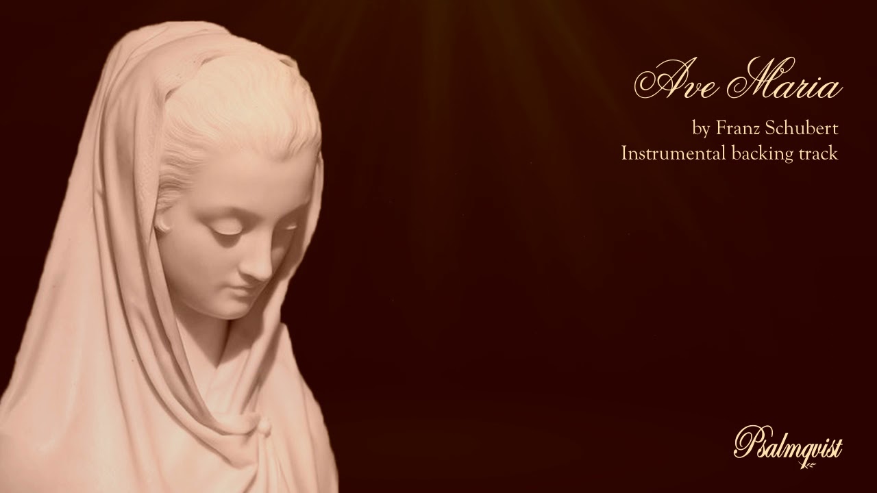 Ave Maria - F. Schubert - Instrumental backing track for vocalists