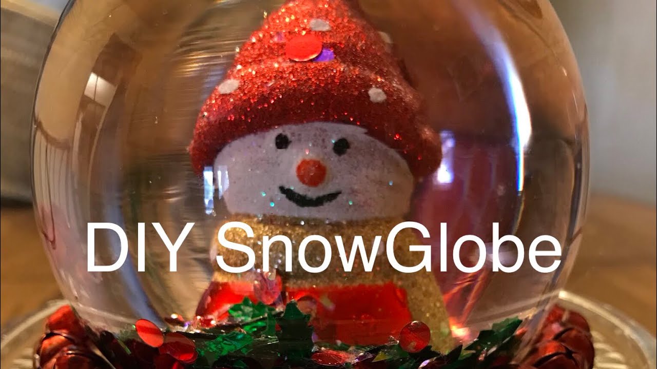 Dollar Tree DIY - Make your own Super Cute Snowglobe