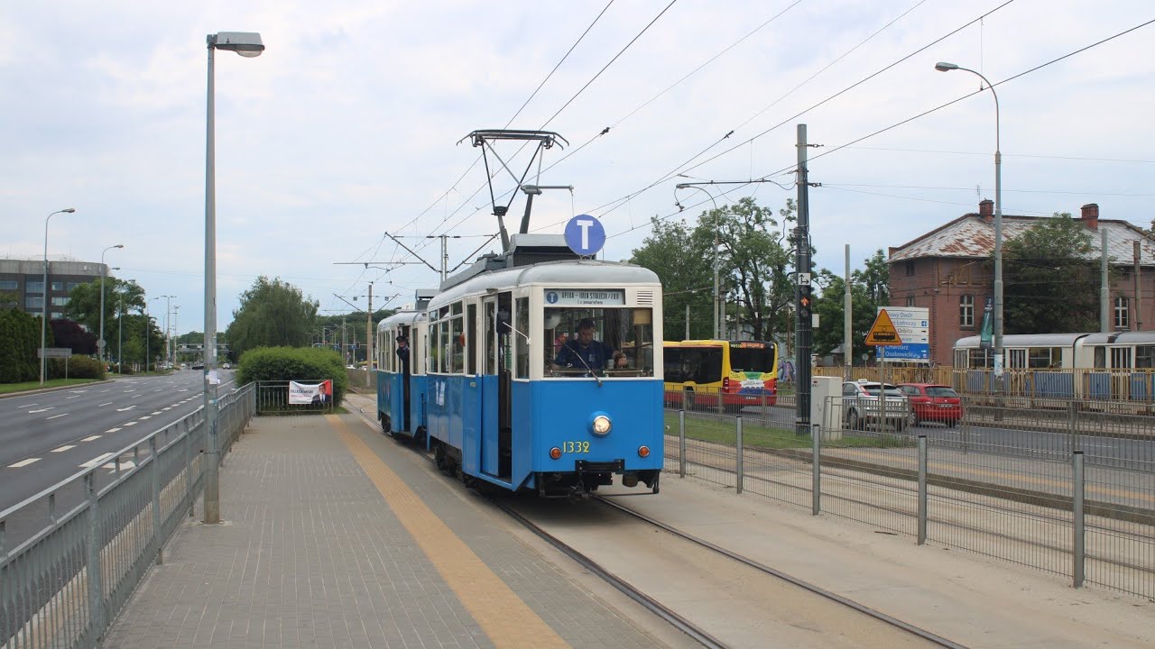 [🇵🇱PL] KSTM Wrocław - Konstal N+ND #1332+#3560​ - [🚋T➡️OPERA]