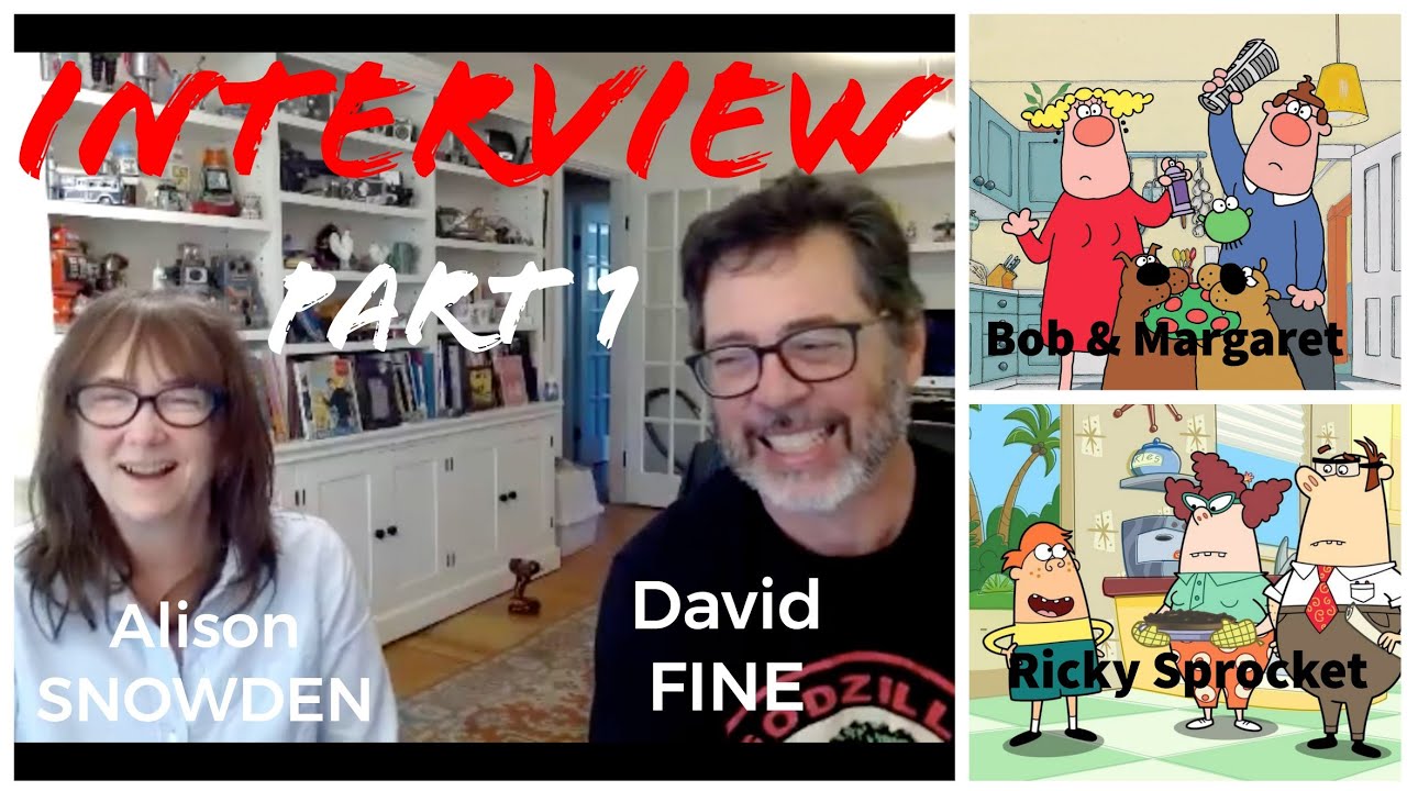 INTERVIEW: Alison Snowden, David Fine (BOB & MARGARET, RICKY SPROCKET) (Part 1) @tubehead101