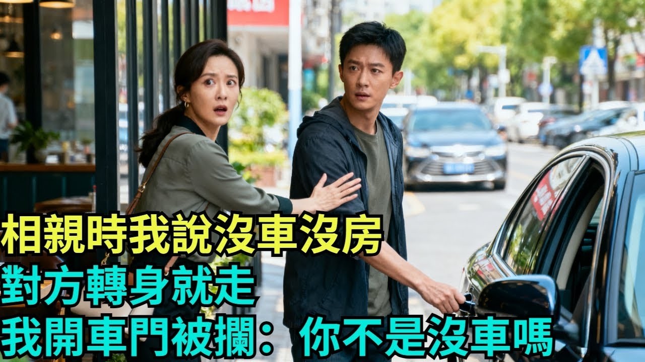 相親時我說沒車沒房，對方轉身就走，我開車門被攔：你不是沒車嗎#真實故事#案件#奇聞#故事#奇聞觀察室#奇聞#真相#奇聞軼事#談笑娛生