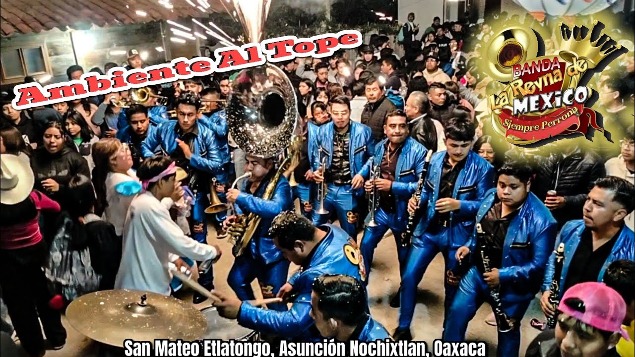 Cumbia Mar Azul| La Dieta| Banda Reyna de México Calenda de Luces San Mateo Etlatongo 🎺