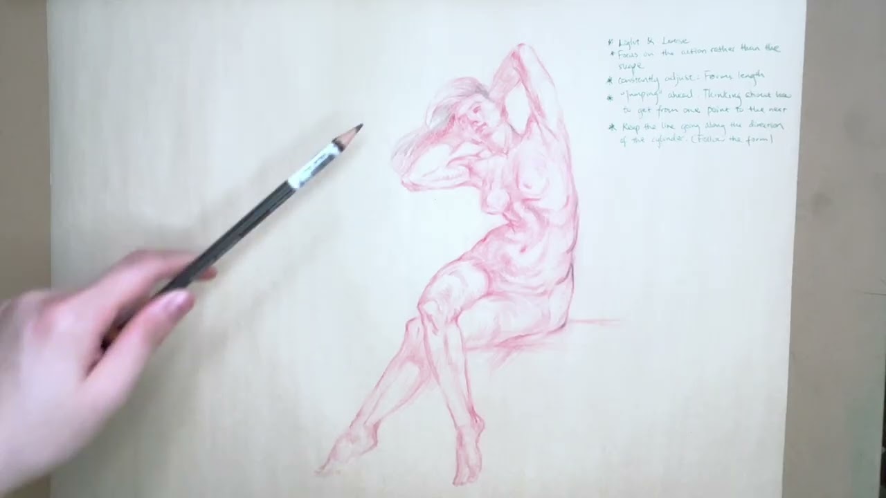 Drawing Along: Place Accents in Your Figure Drawing with Glenn Vilppu from New Masters Academy
