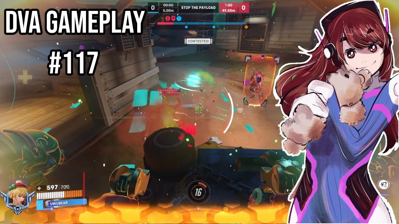 should i have held my ult longer? o: | Overwatch 2 Dva Gameplay | Competitive 5v5