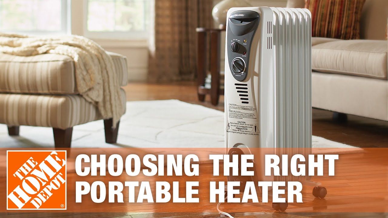 Types of Portable Space Heaters: Electric or Gas? | The Home Depot