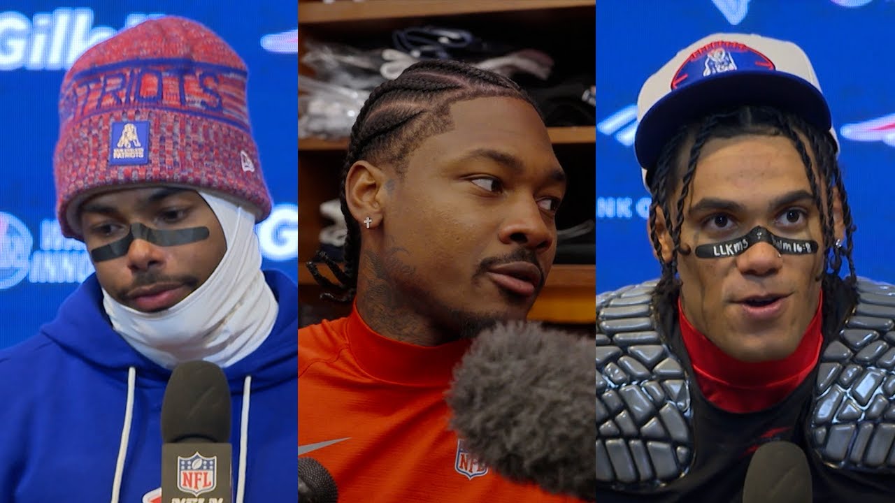 Marcus Jones, Stefon Diggs, Christian Gonzalez & More Address the Media | Patriots Press Conference