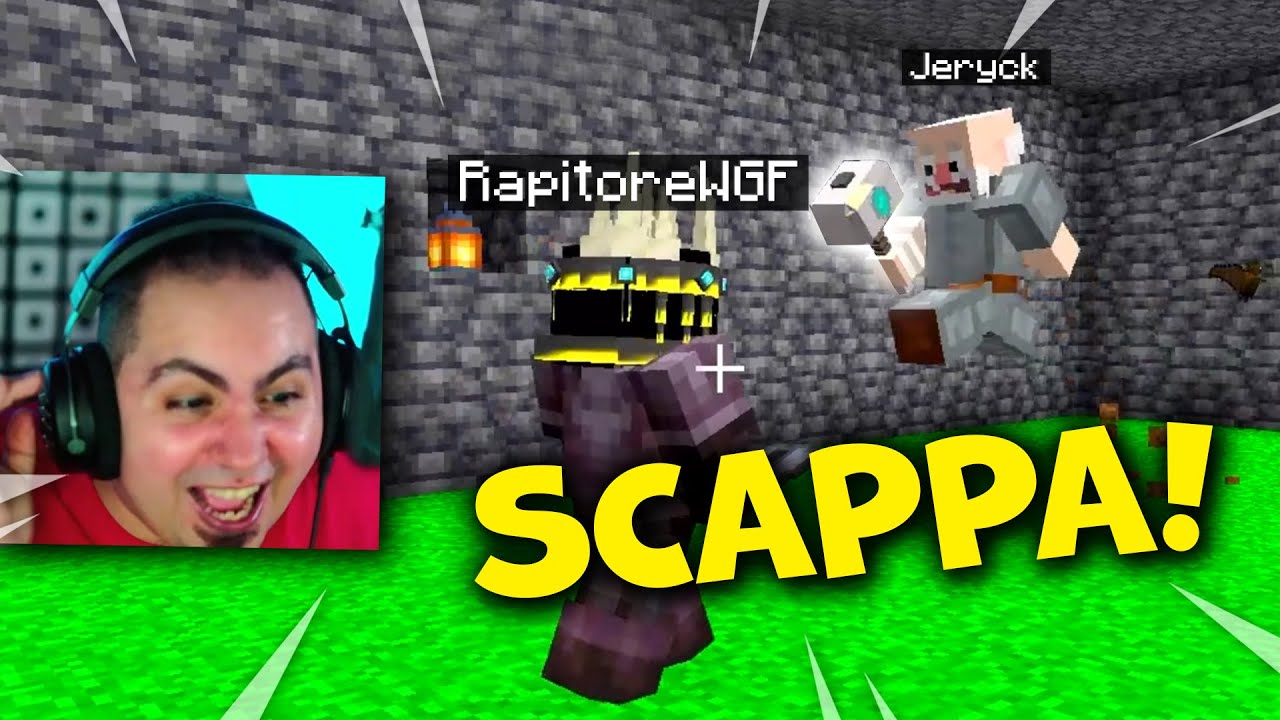 JERYCK RUBA IL MARTELLO DI THOR DELLA RAPITRICE IN LIVE SU MINECRAFT!!