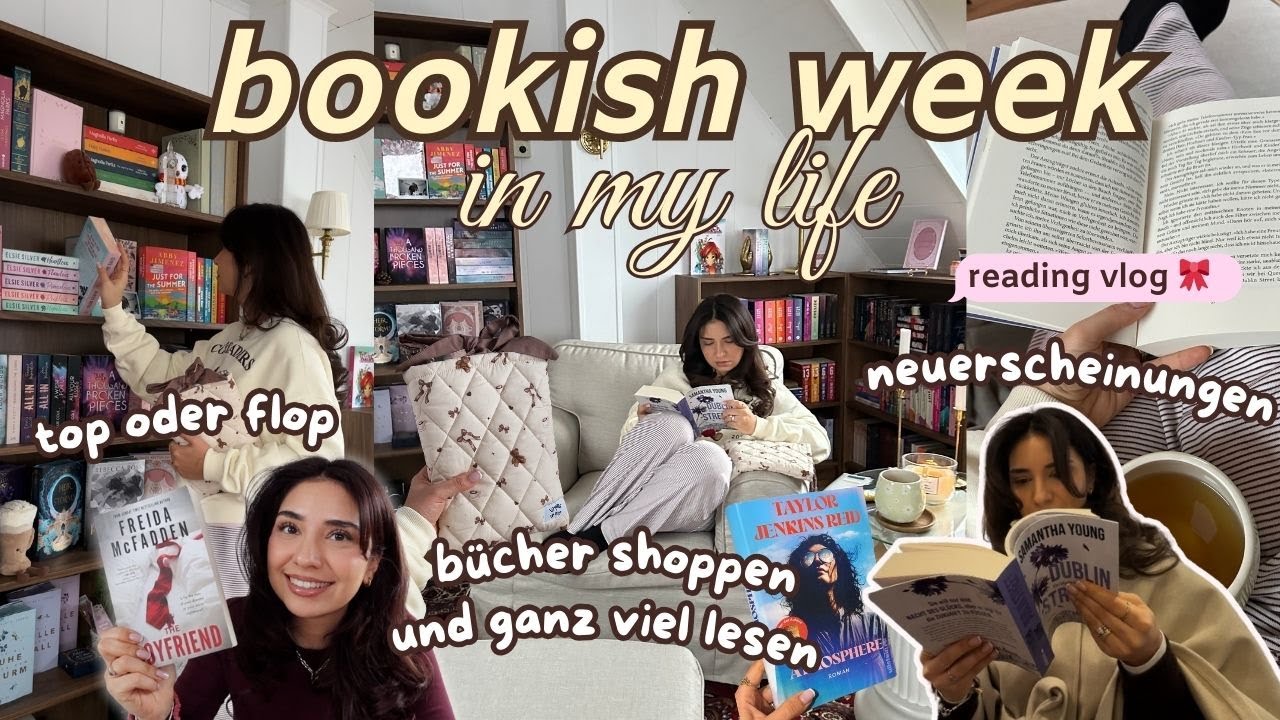 read with me, XXL bücher haul, herbst TBR lesen 🧸🍂bookish fall vlog