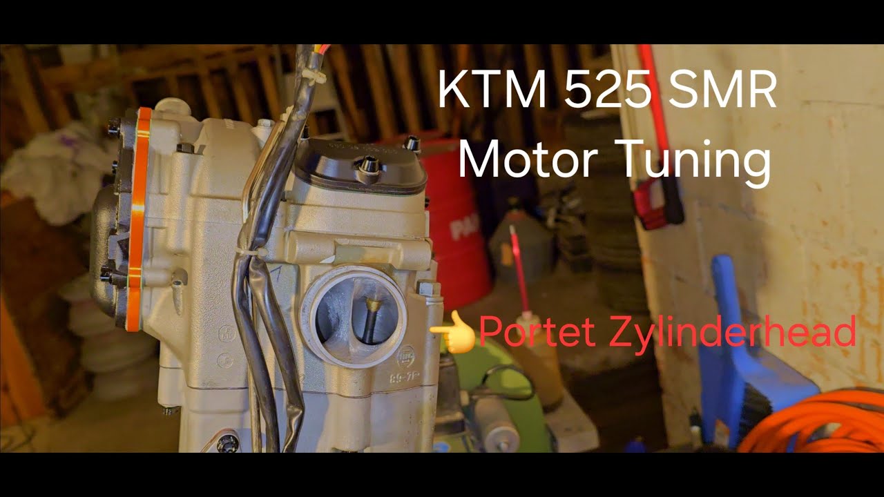 KTM 525 SMR Motor Tuning