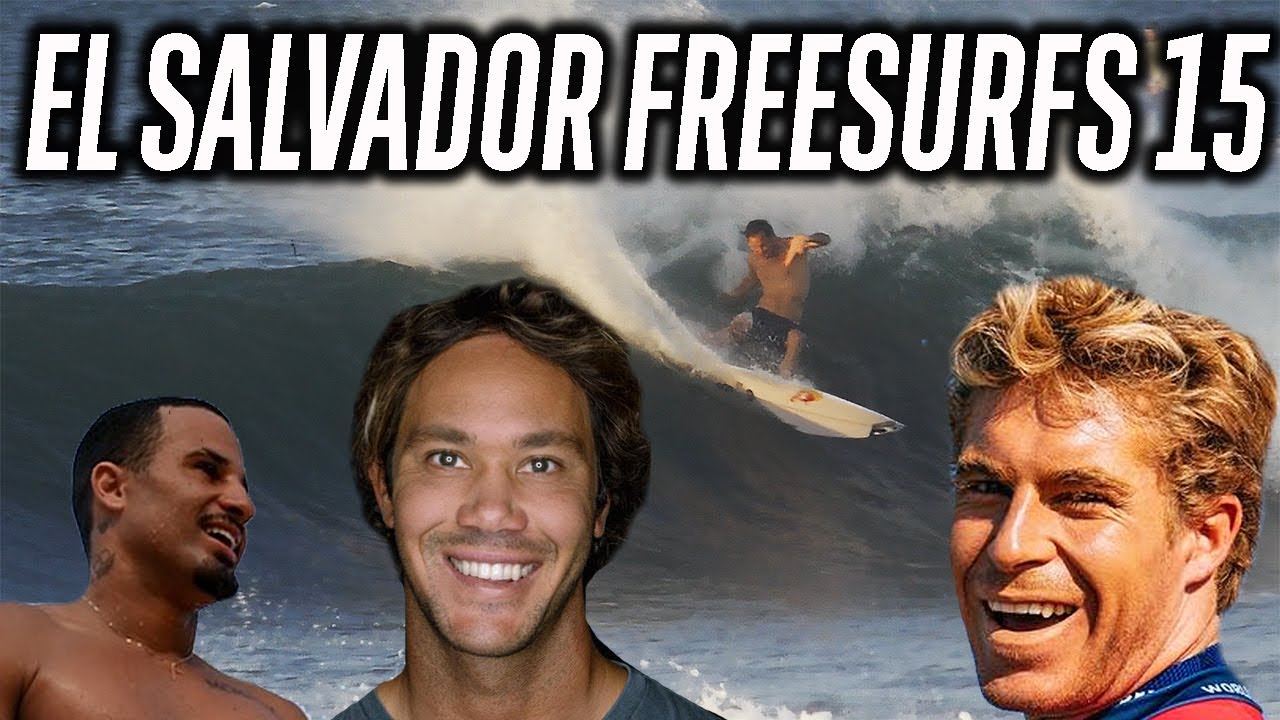 EPIC!! BEST SWELL OF THE YEAR HITS PUNTA ROCA EL SALVADOR! ITALO JORDY ETHAN SHRED SESH
