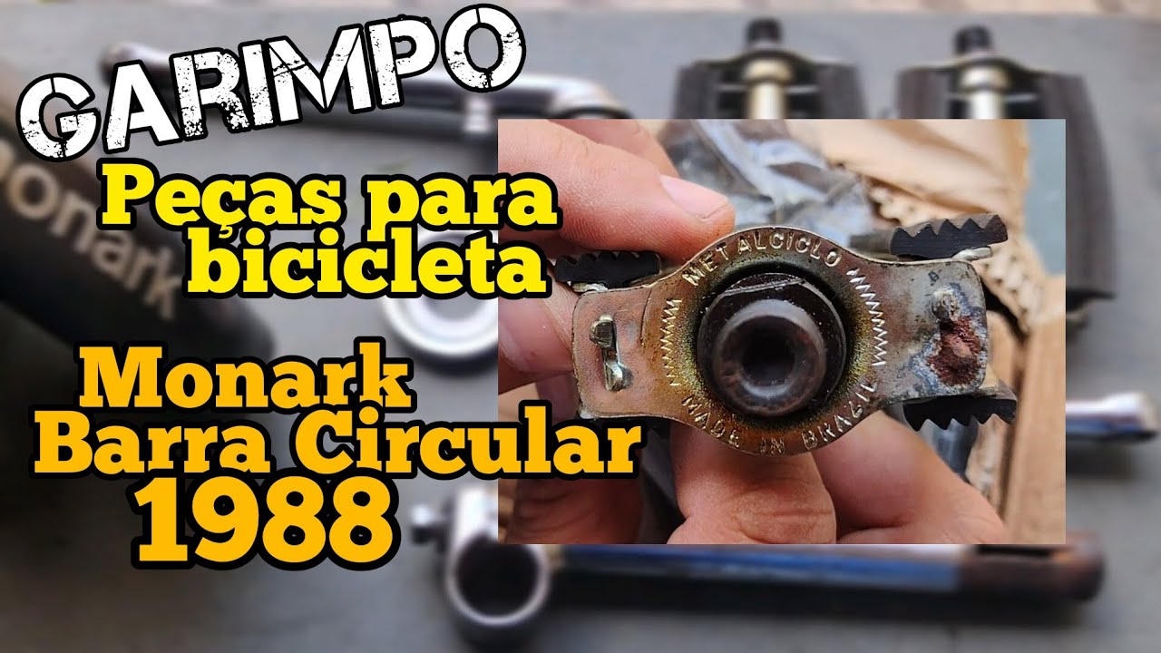 Peças para bicicleta antiga Monark Barra Circular 1988
