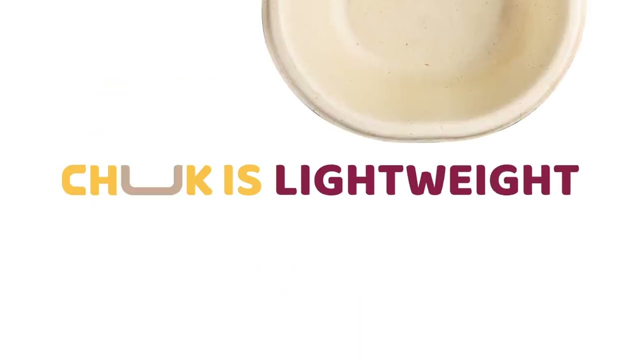 CHUK   A compostable tableware