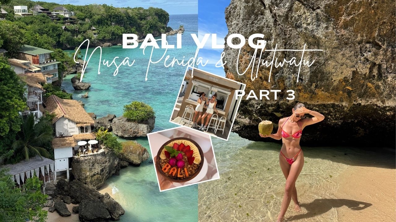 BALI VLOG 🥥 | ULUWATU & NUSA | silver jewellery making, bambu fitness, kynd run club, sunday market