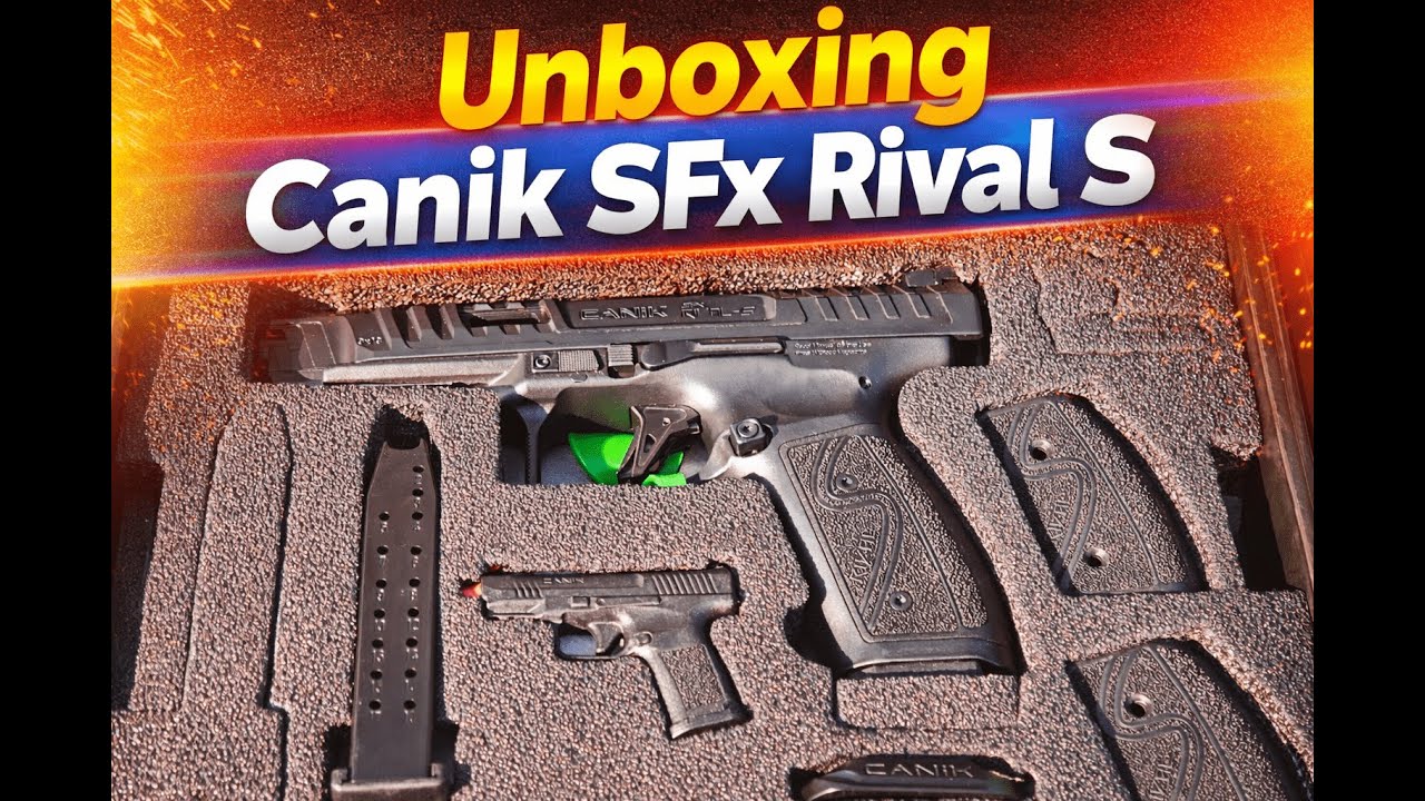 Unboxing Canik SFx Rival S