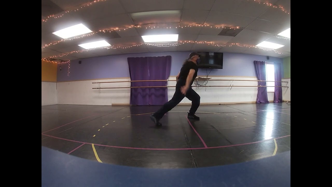 Modern Jazz class, slow intermediate