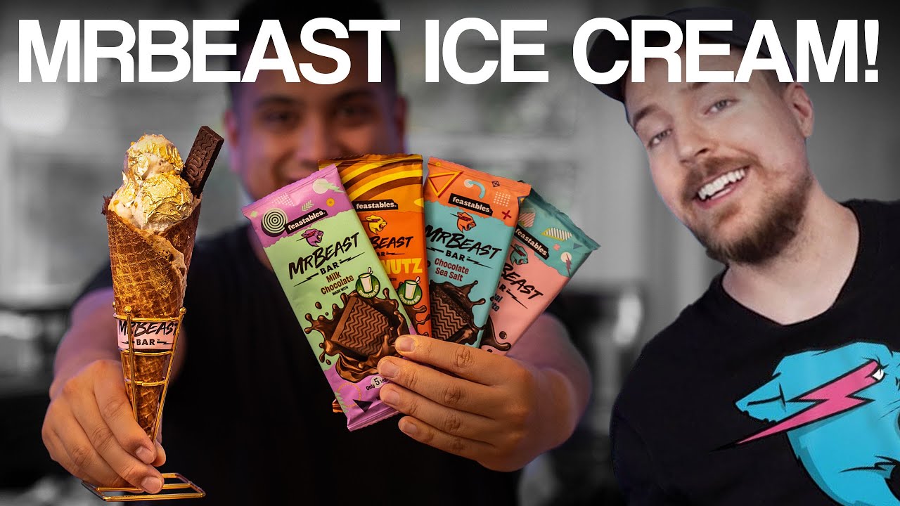 Worlds First MrBeast Ice Cream!!
