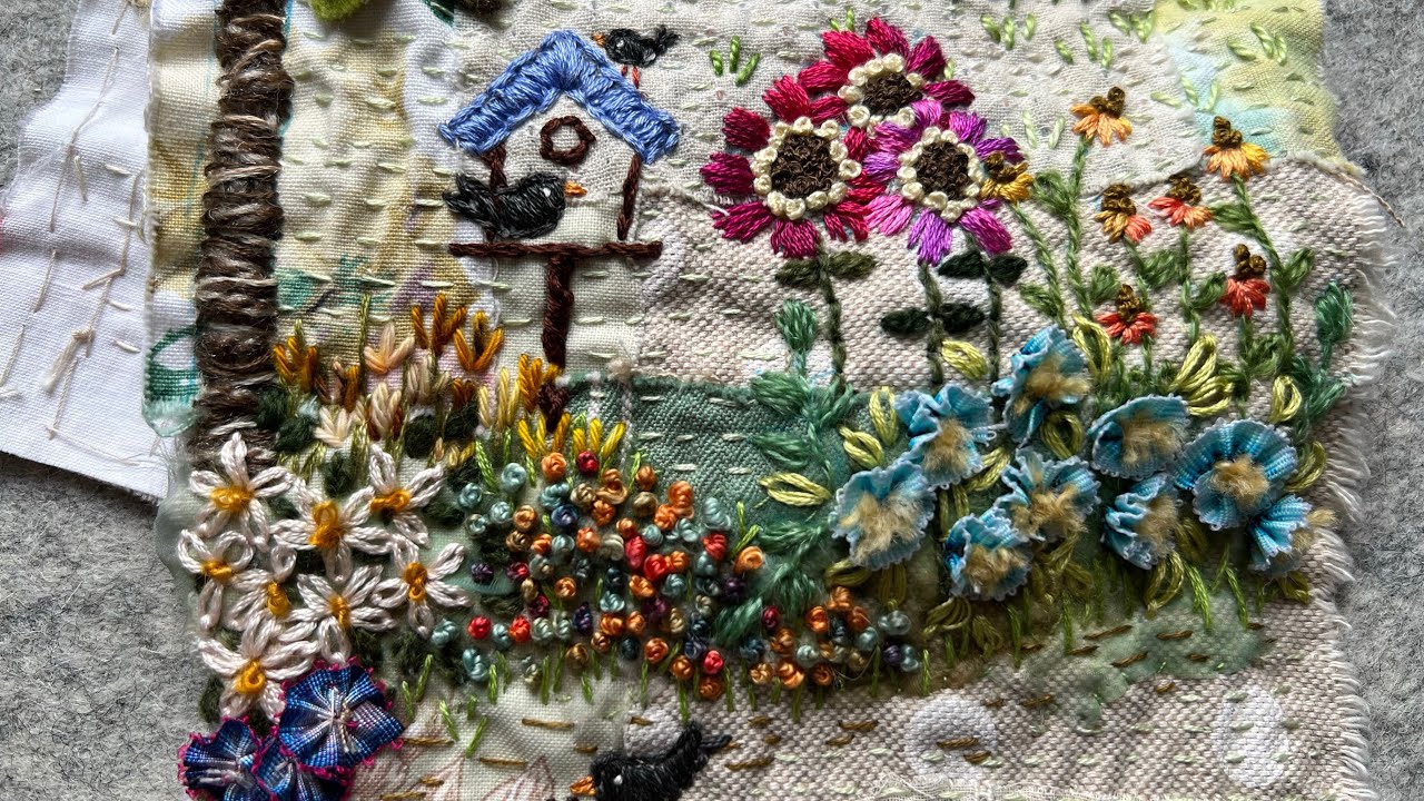 #roxysjournalofstitchery | Vol 3 Ep 46 | Finishing of my birds