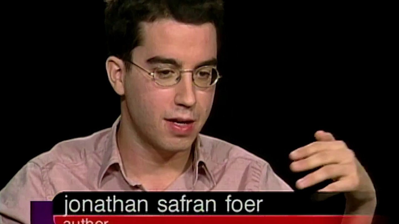 Jonathan Safran Foer interview on 