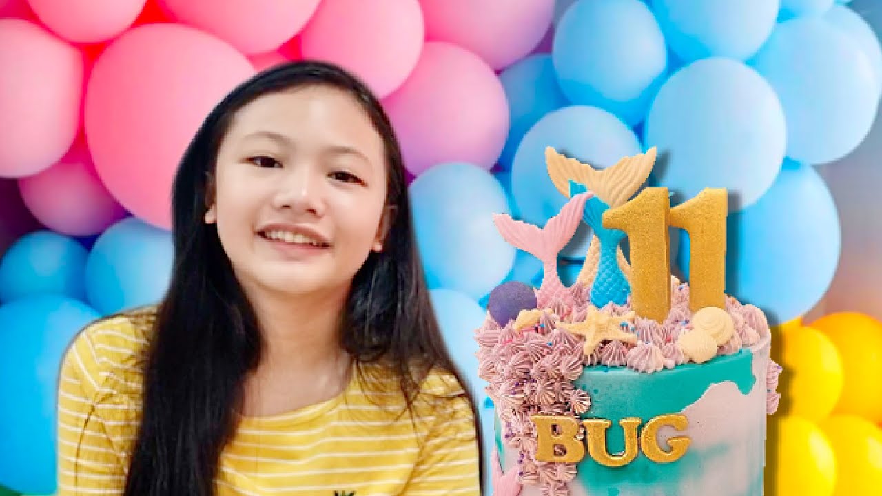 Bug's 11th Mermaid Birthday Party !!