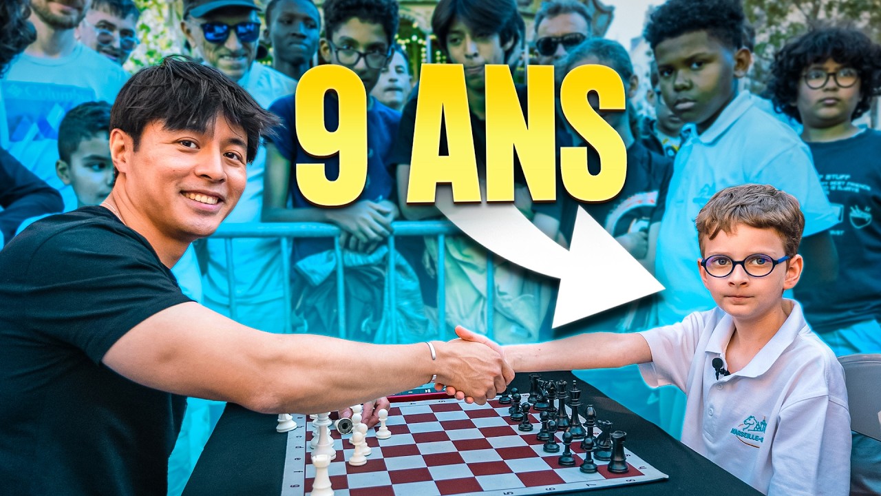 J’affronte le nouveau PRODIGE FRANÇAIS des ÉCHECS !!