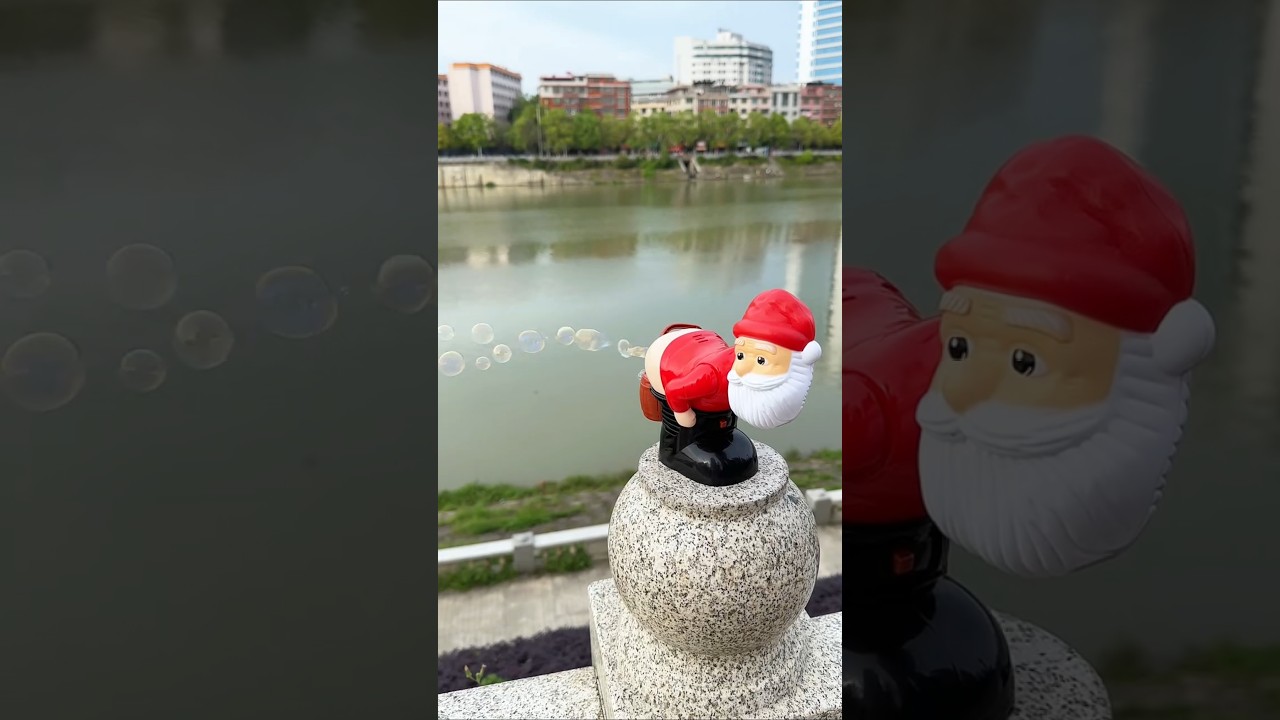 Soap bubble santa, beautiful gift for everyone,shop now #gifts