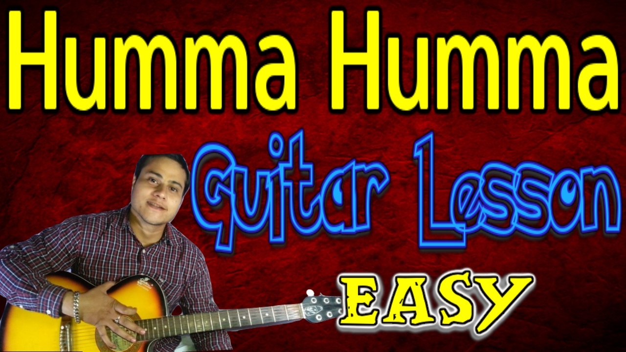 Humma Humma Guitar Chord Lesson | BADSHAH, A.R. RAHMAN | VGuitarLearning | Easy Tutorial