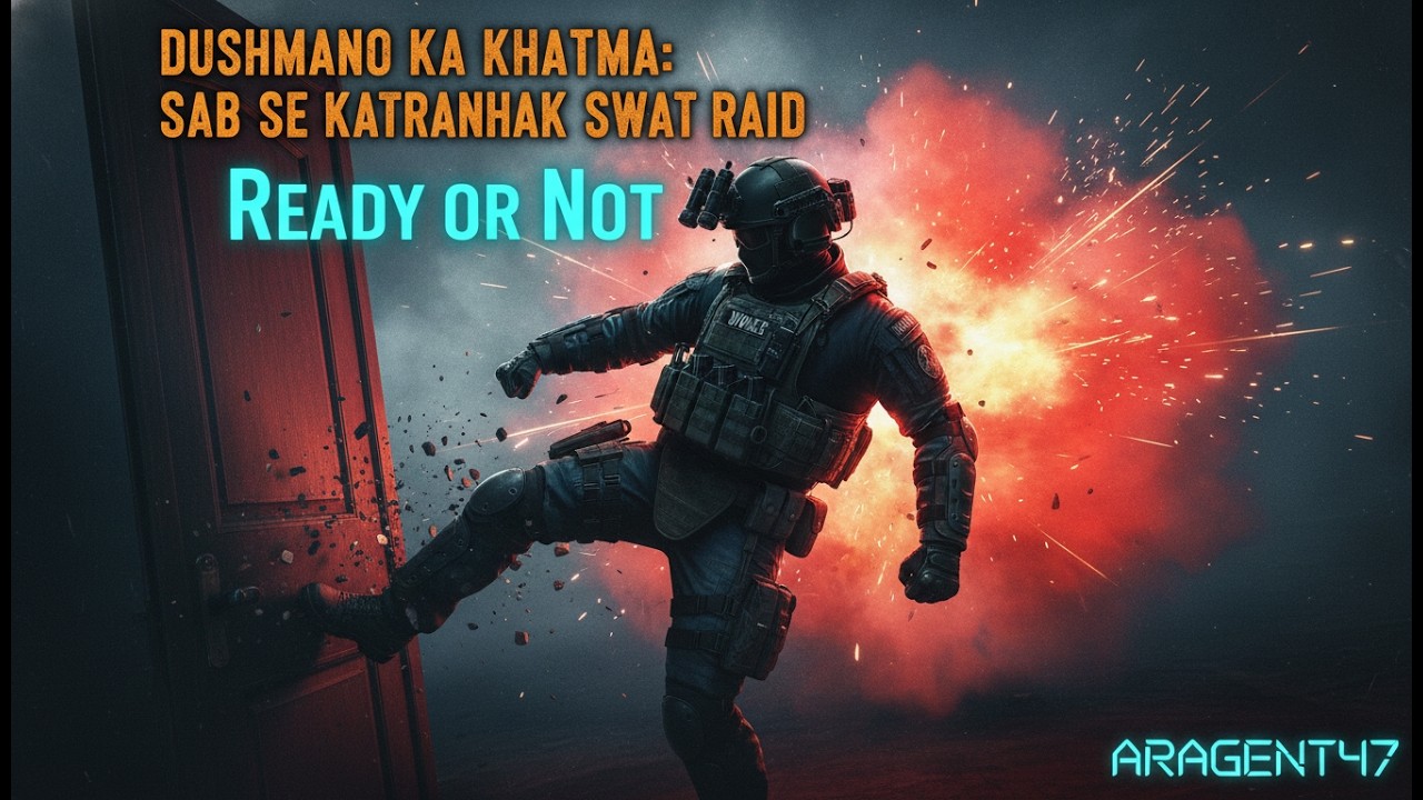 LIVE SWAT Raid Missions | Ready or Not Live Gameplay | Realistic Police Action | ARAGENT47