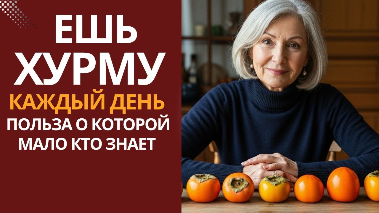 Хурма: Тело Омолаживается Изнутри! Ешьте Хурму Так — И Организм Скажет Спасибо!