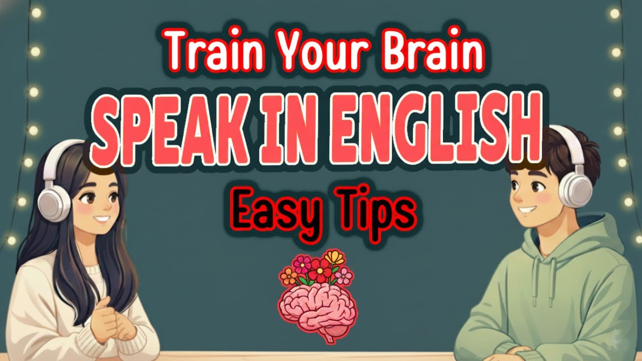 How to Train Your Brain to Speak in English| English Listening Practice| Learn to Think in English