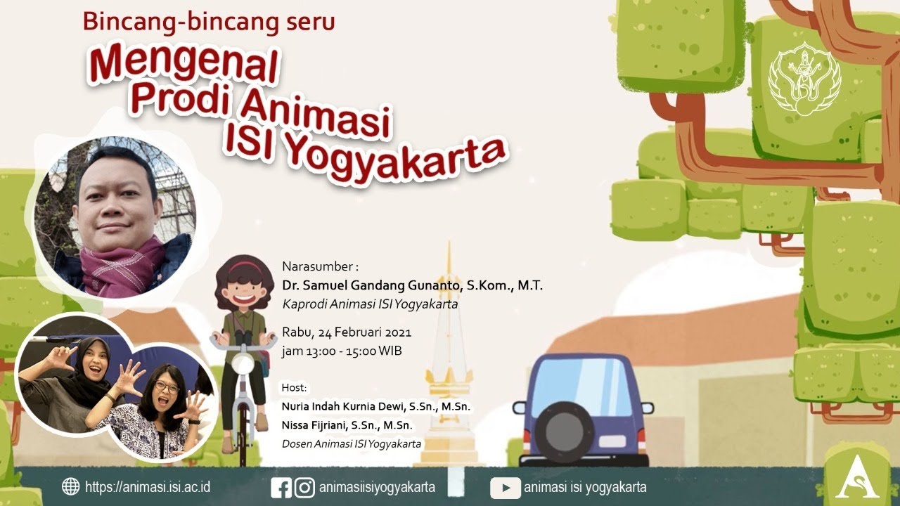Bincang-bincang Seru 01 - Mengenal Prodi Animasi ISI Yogyakarta