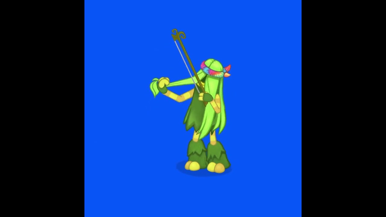 Rooba Blue Screen 1 [Psychic Island] | My Singing Monsters