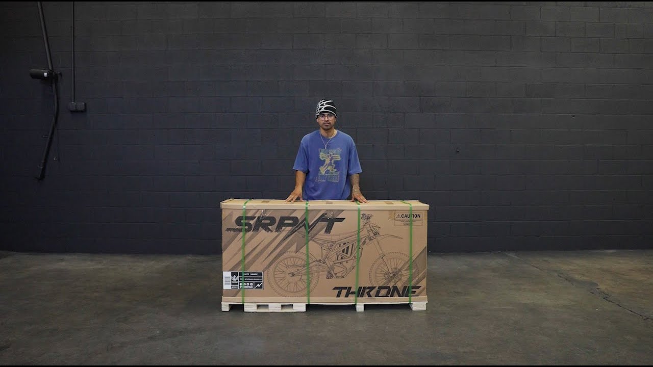 How to unbox and correctly assemble the SRPNT E-Moto