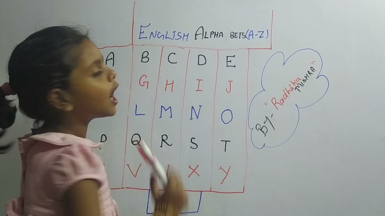 #🇮🇳||ENGLISH ALPHABET{{A- Z}}❤️|| 🇮🇳BY- RADHIKA MISHRA(learn & fun)
