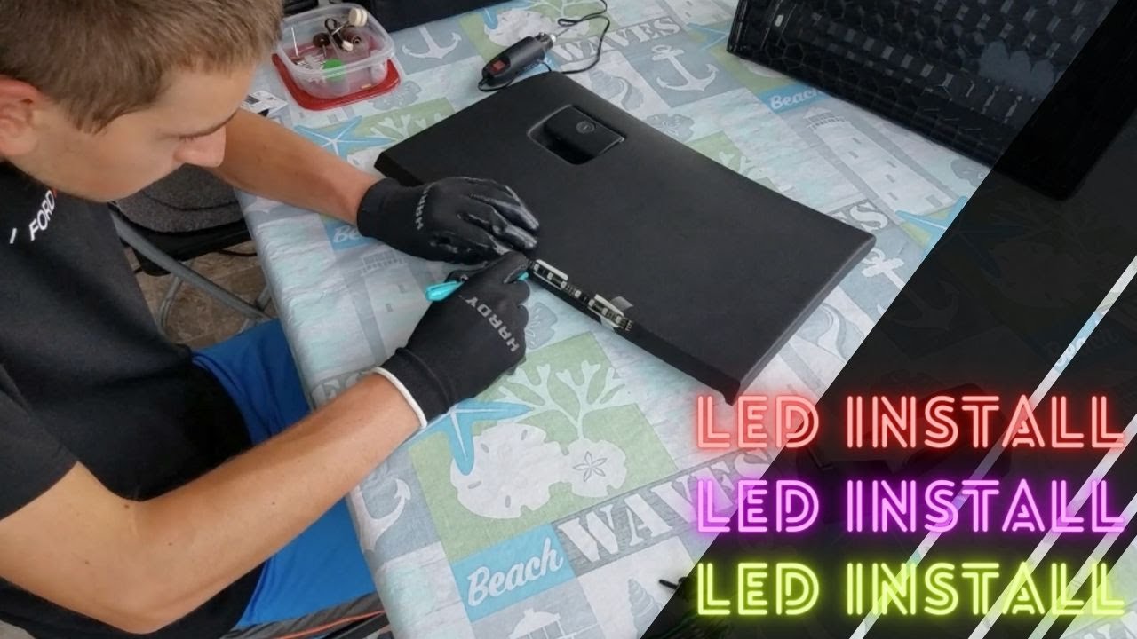 LED Strip Light Install Interior 2015 Camaro