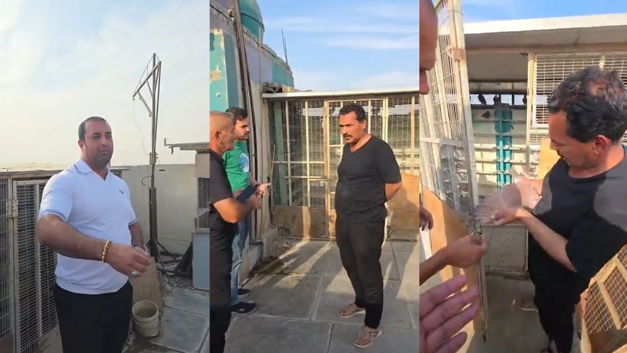 زياره علي الربيعي الى الكابتن عادل العصبجي