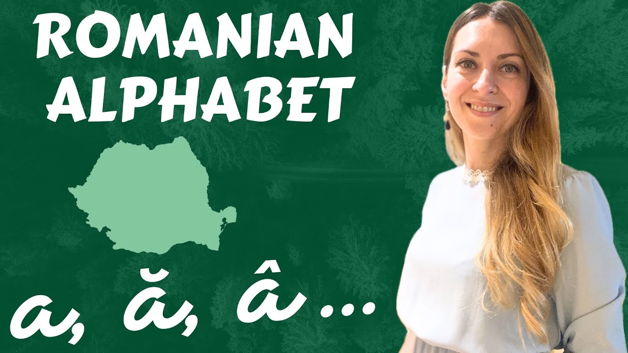 Learn the ROMANIAN alphabet (învață alfabetul limbii române) - phonetic variant