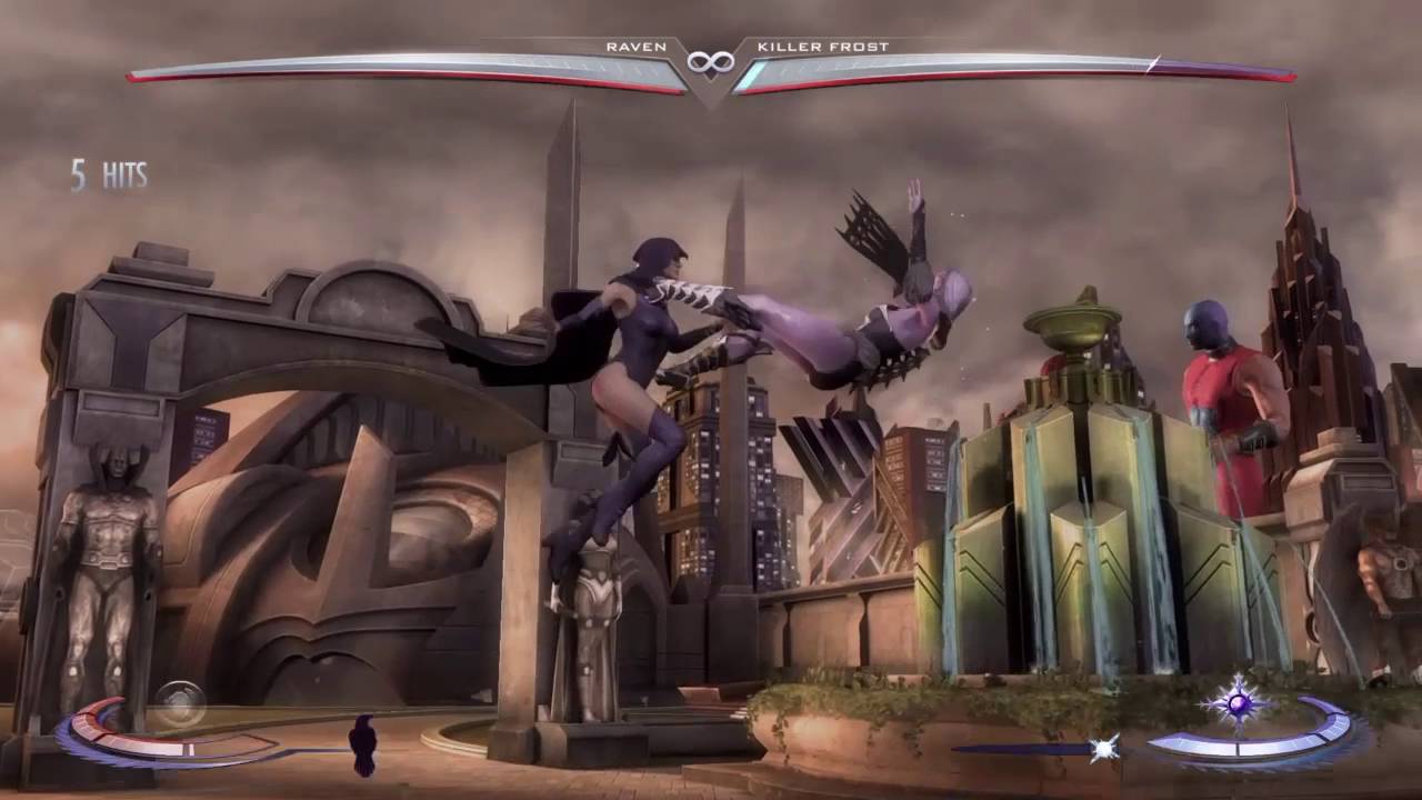 Injustice Gods Among Us: Raven Combos