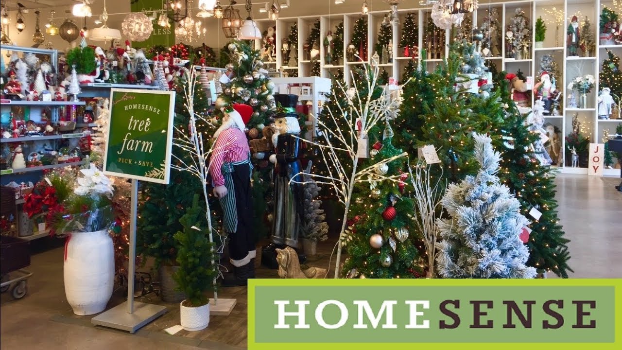 HOME SENSE NEW CHRISTMAS DECORATIONS DECOR SHOP WITH ME SHOPPING STORE WALK THROUGH