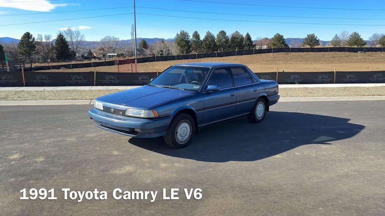 1991 Toyota Camry LE V6 - Showcase and 0-60
