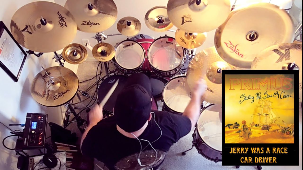 Primus- Jerry Was a Racecar Driver Drum Cover
