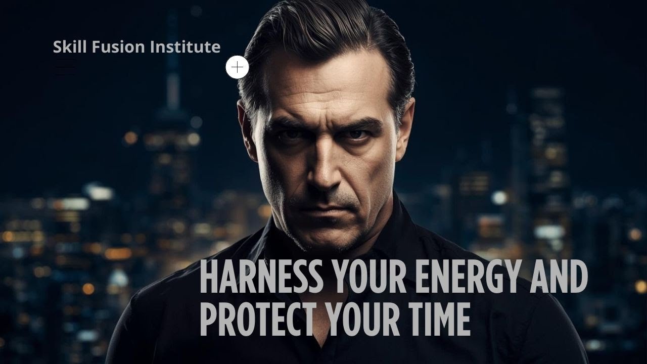 Successful Men Don’t Manage Time. They Protect Energy #skillfusioninstitute 