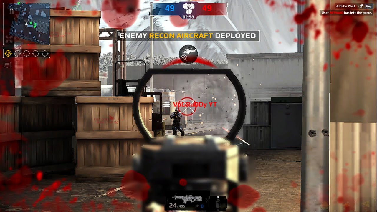 Quick Match Modern Combat 5 Team Battle Match #001